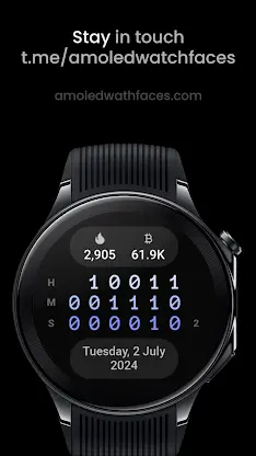 Binary 2.0 Watch Face screenshot 6