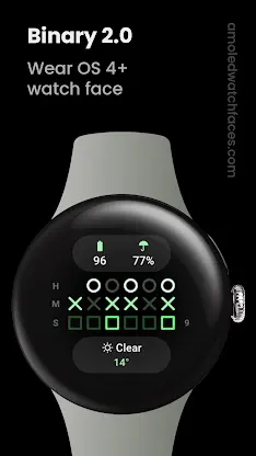 Binary 2.0 Watch Face screenshot 1