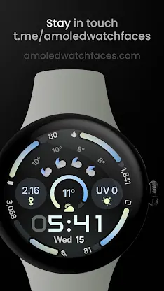Circle Dashboard Watch Face screenshot 5