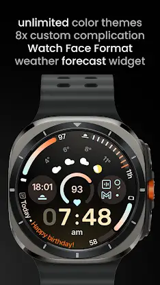 Circle Dashboard Watch Face screenshot 2