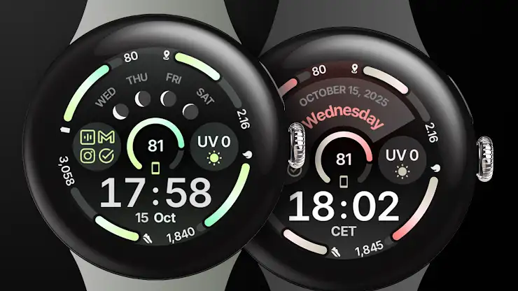 Circle Dashboard Watch Face screenshot 8