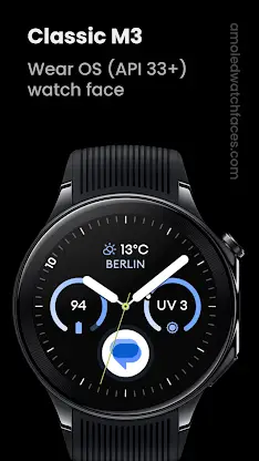 Classic M3: Watch Face screenshot 1