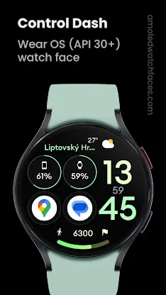 Control Dash: Watch face screenshot 1