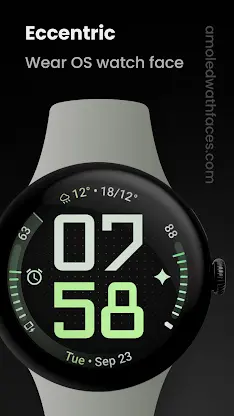 Eccentric Watch Face screenshot 1