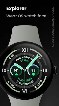 Explorer Watch Face screenshot 1