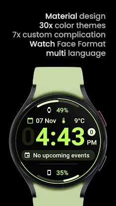 Glance X: Watch face screenshot 3