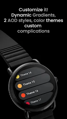 Gradient Watch Face screenshot 5