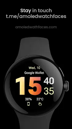 Gradient Watch Face screenshot 3