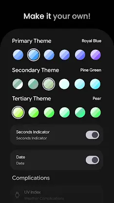 Gravity Watch Face screenshot 3