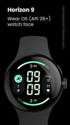 Horizon 9: Watch face screenshot 1