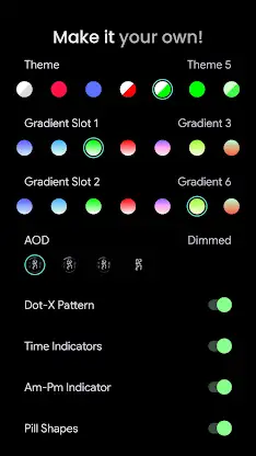 Horizon 9: Watch face screenshot 2