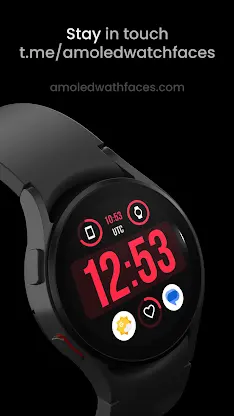 Huge Time Watch Face screenshot 6