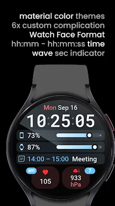 InfoHub Watch Face screenshot 3