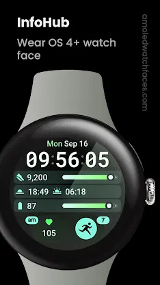 InfoHub Watch Face screenshot 1