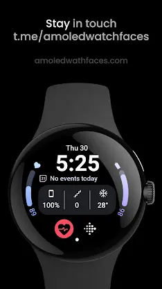 InfoBlock 2 Watch Face screenshot 3