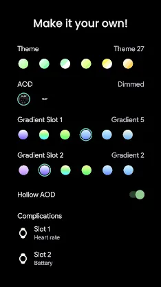 InfoBlock 2 Watch Face screenshot 5