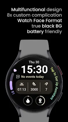 InfoBlock 2 Watch Face screenshot 2