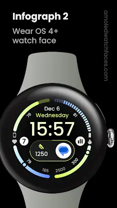 InfoGraph 2: Watch face screenshot 1