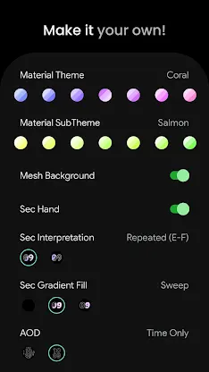 Inverted Watch Face screenshot 2