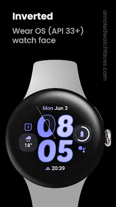Inverted Watch Face screenshot 1