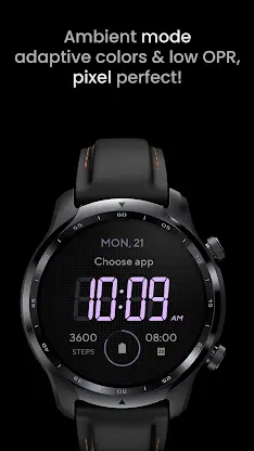 Lean Digital Watch Face screenshot 4