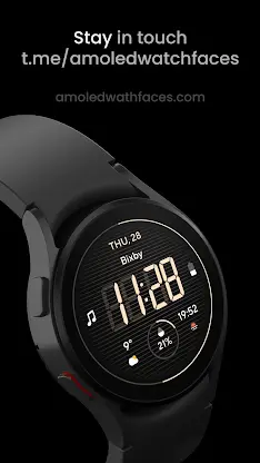 Lean Digital Watch Face screenshot 5