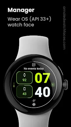 Manager Watch Face screenshot 1