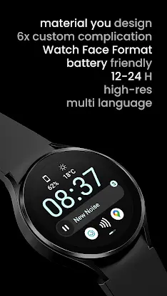 Material 3: Watch face screenshot 2