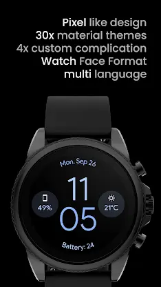Material You Watch Face screenshot 2