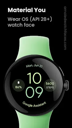 Material You Watch Face screenshot 1