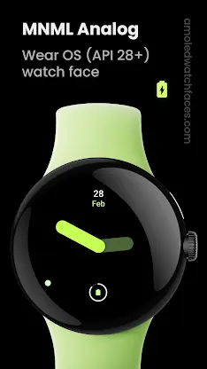 MNML Analog: Watch face screenshot 1