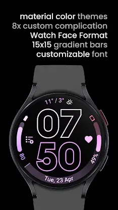 Outlined Watch Face screenshot 3
