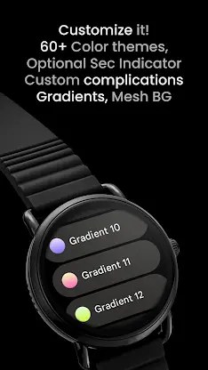 Outlined Watch Face screenshot 7