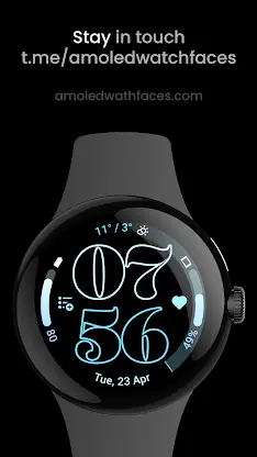 Outlined Watch Face screenshot 6