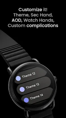 Simple Analog: Watch face screenshot 5
