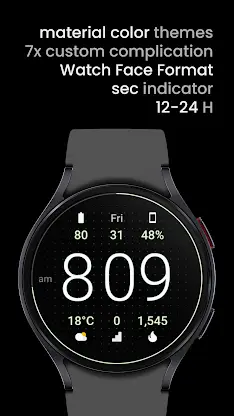 Simple Digital Watch Face screenshot 4
