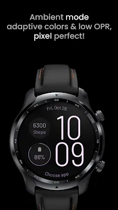 Slim Digital Watch Face screenshot 2