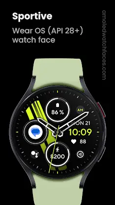 Sportive Watch Face screenshot 1