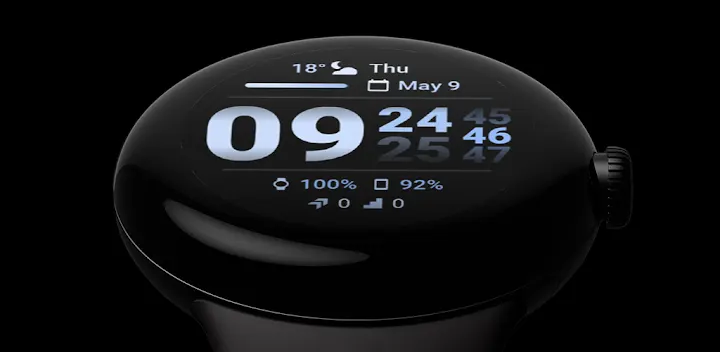 Streamlined Watch Face — Android app banner