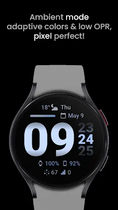 Streamlined Watch Face screenshot 5