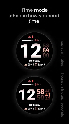 Streamlined Watch Face screenshot 2