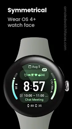 Symmetrical Watch Face screenshot 1