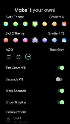 TimeFlow Watch Face screenshot 2