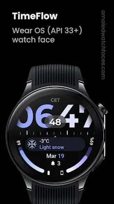 TimeFlow Watch Face screenshot 1