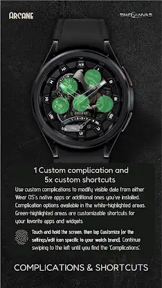 Arcane : Classic Watch Face screenshot 5