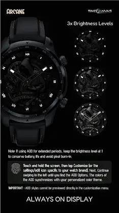 Arcane : Classic Watch Face screenshot 6