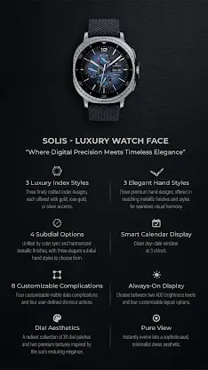 Solis Luxury Watch Face screenshot 4