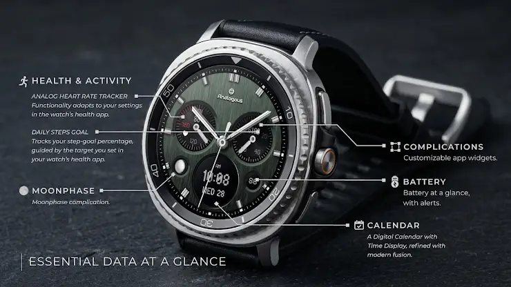 Fusion - Hybrid Watch Face screenshot 2