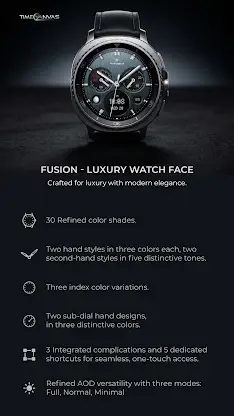 Fusion - Hybrid Watch Face screenshot 3