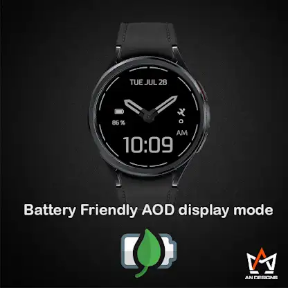 AN005-H Hybrid WatchFace screenshot 1